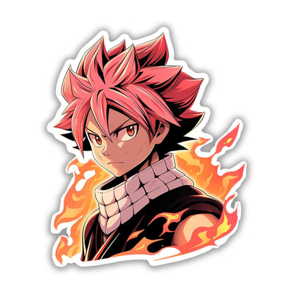 ATSU DRAGNEEL WITH FIRE STICKER - stickyfunk premium stickers