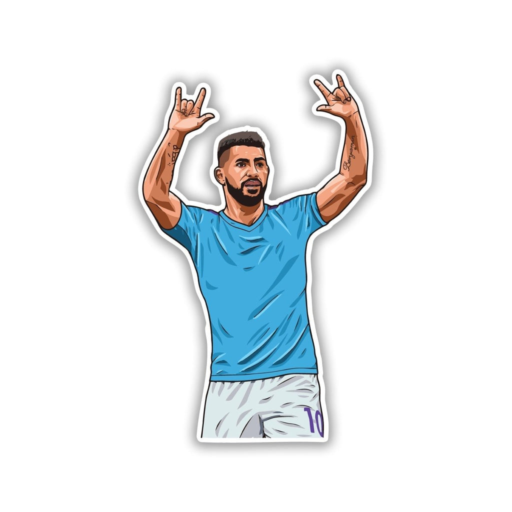 SERGIO AGUERO |MANCITY STICKER - 1 - stickyfunk premium stickers