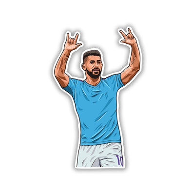 SERGIO AGUERO |MANCITY STICKER - 1