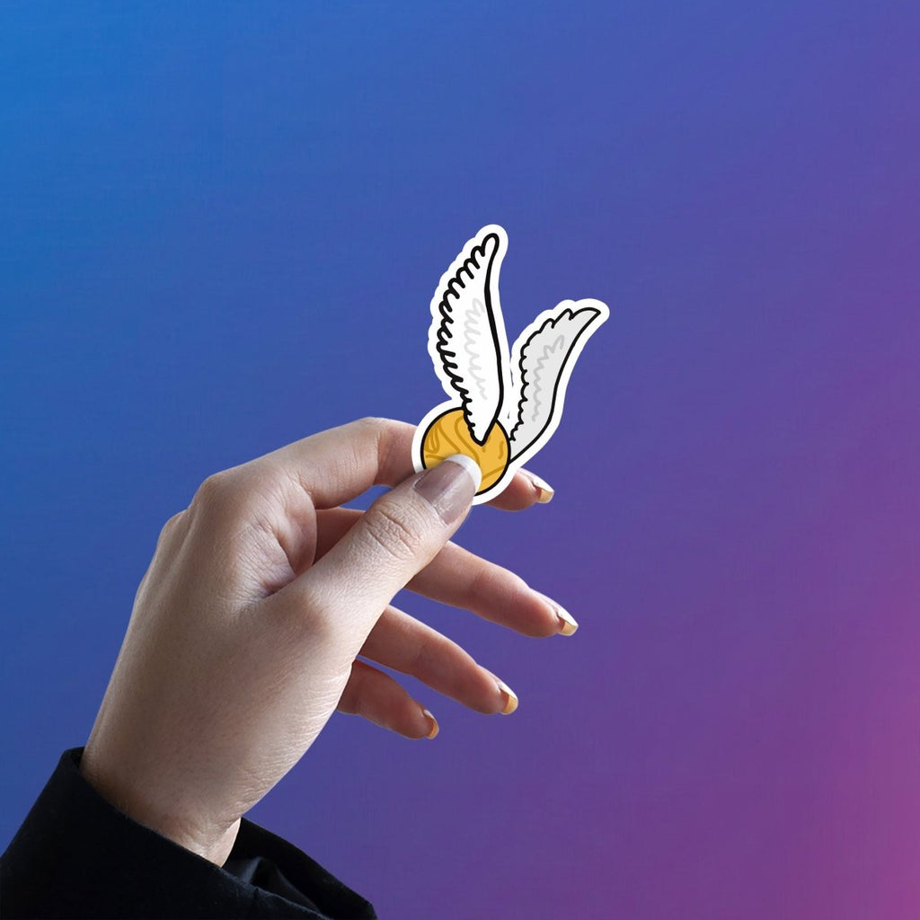 GOLDEN SNITCH - SEEKERS' GLORY - stickyfunk premium stickers