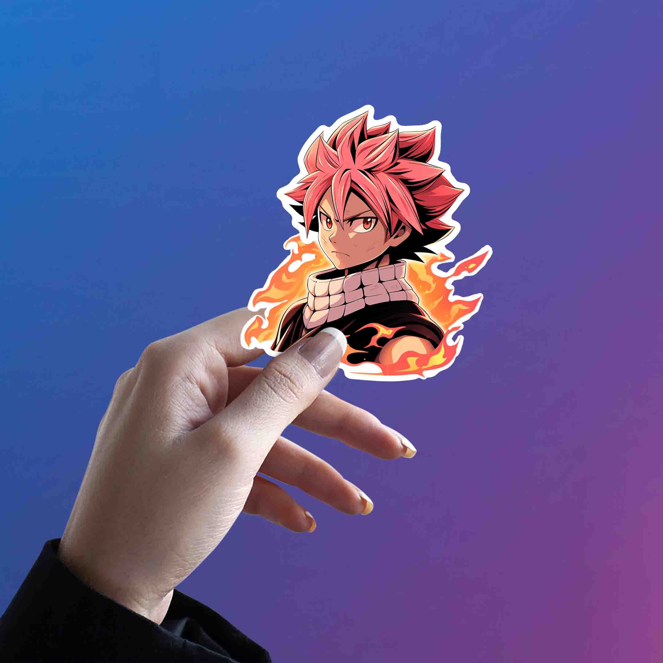 ATSU DRAGNEEL WITH FIRE STICKER - stickyfunk premium stickers