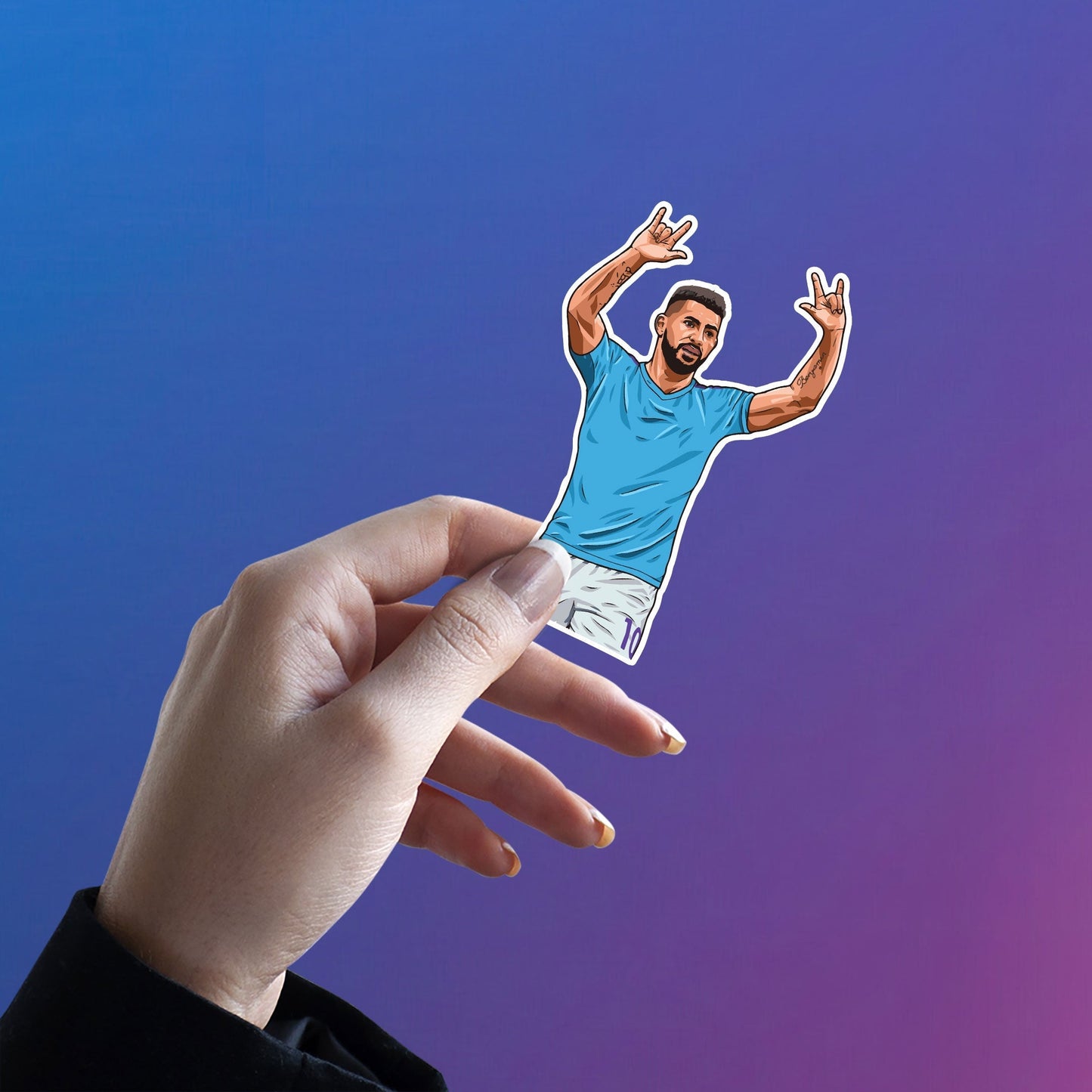 SERGIO AGUERO |MANCITY STICKER - 1