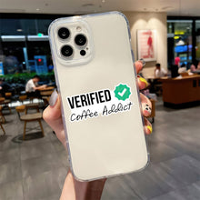 Verified Coffee Addict Badge Sticker