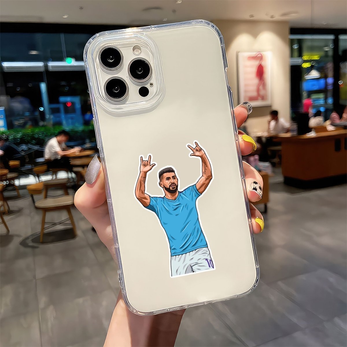SERGIO AGUERO |MANCITY STICKER - 1 - stickyfunk premium stickers