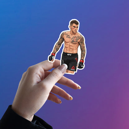 HEART OF A DIAMOND - DUSTIN POIRIER STICKER