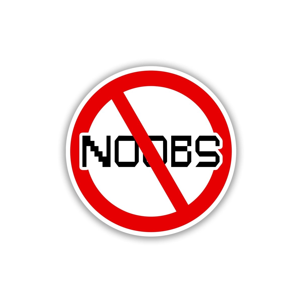 PRO ONLY ZONE STICKER