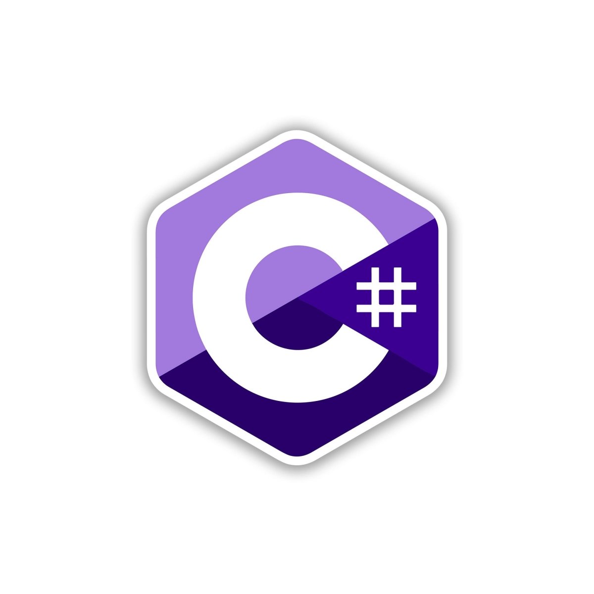 THE .NET DEVELOPER'S BADGE STICKER - stickyfunk premium stickers