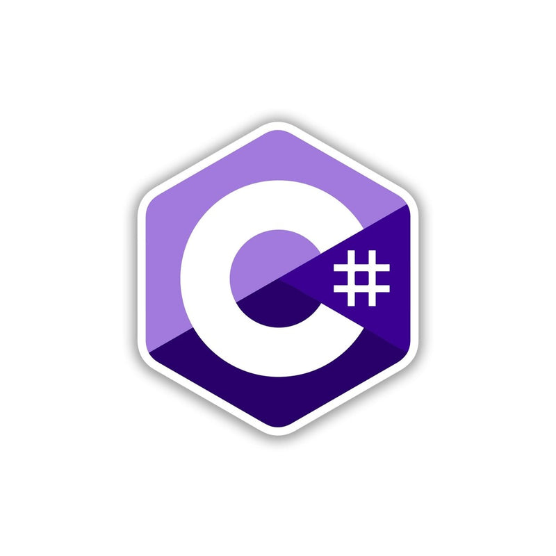 THE .NET DEVELOPER'S BADGE STICKER