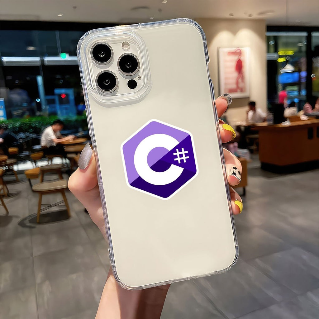 THE .NET DEVELOPER'S BADGE STICKER - stickyfunk premium stickers