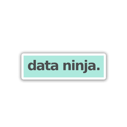 THE SQL SENSEI STICKER - stickyfunk premium stickers