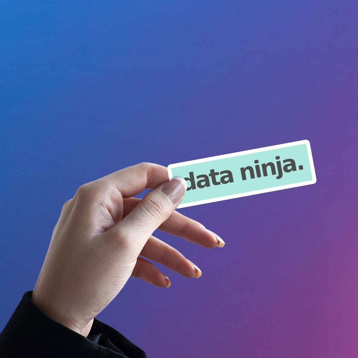 THE SQL SENSEI STICKER - stickyfunk premium stickers