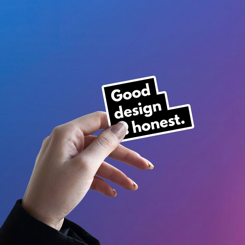 THE DESIGNER'S PRINCIPLE STICKER - stickyfunk premium stickers