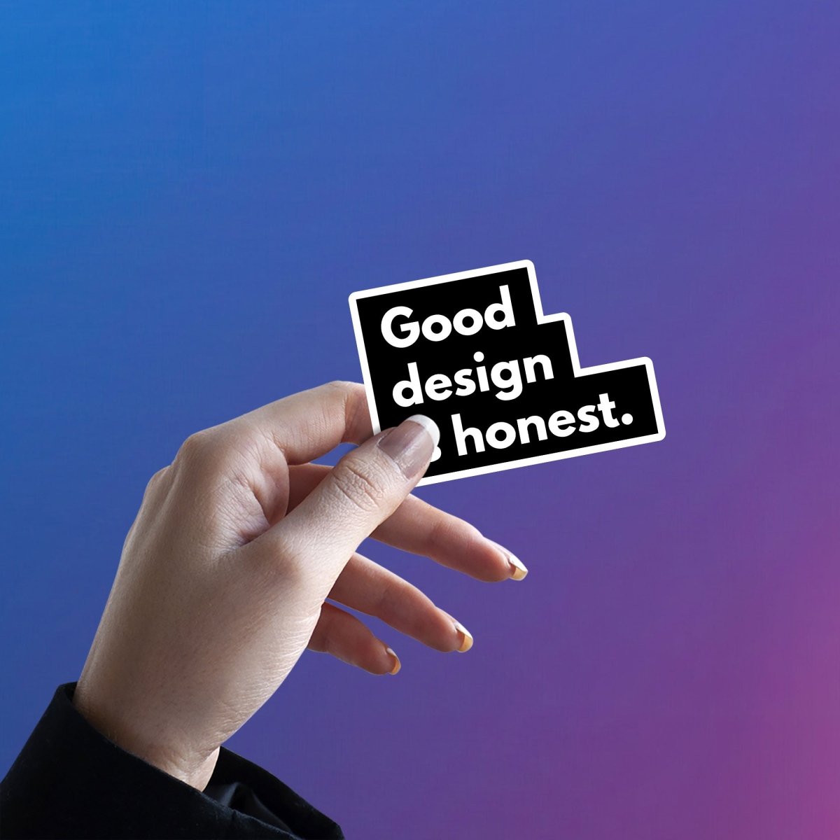 THE DESIGNER'S PRINCIPLE STICKER