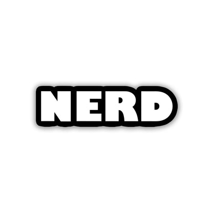 THE NERD CREDENTIAL STICKER - stickyfunk premium stickers