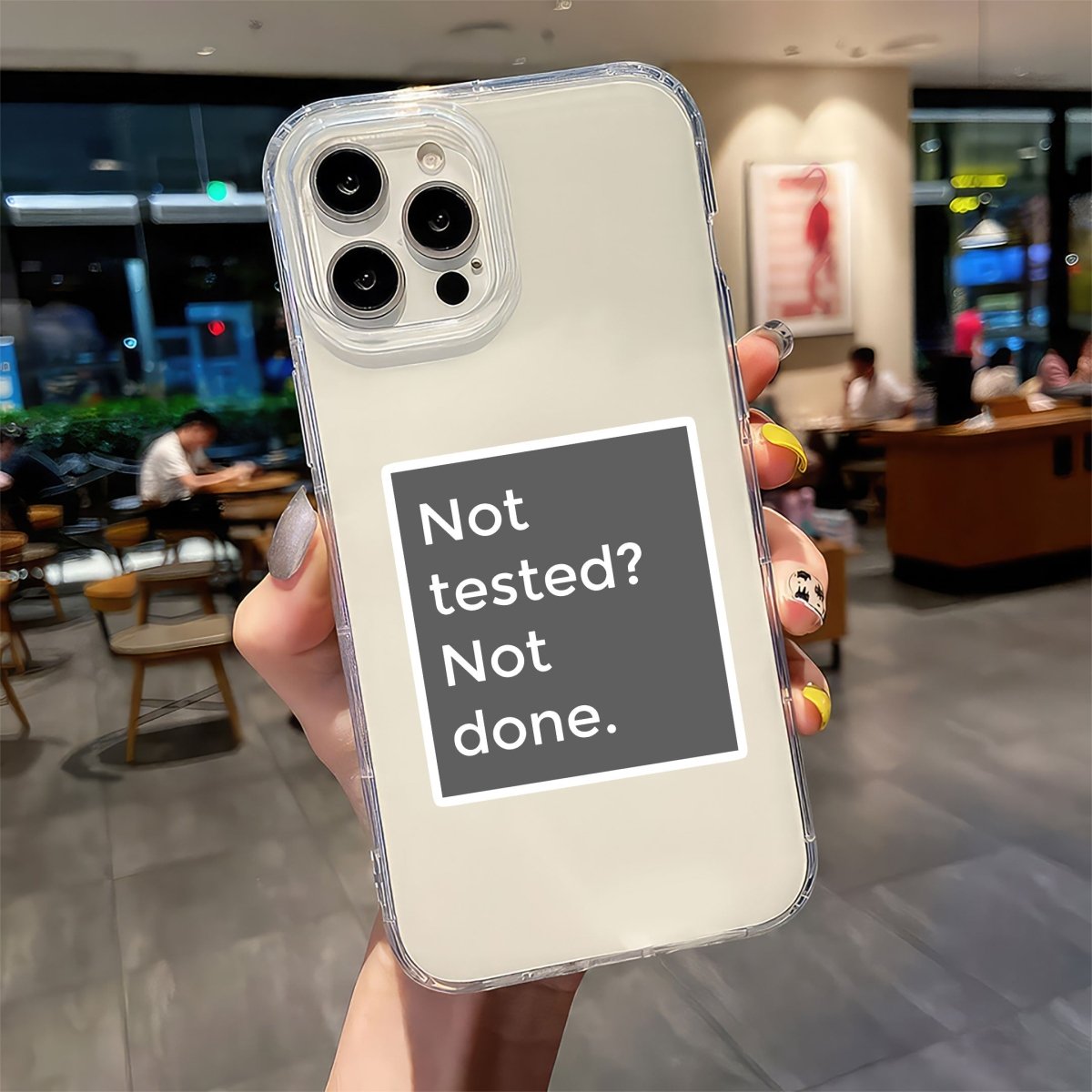 THE QA'S CREED STICKER - stickyfunk premium stickers