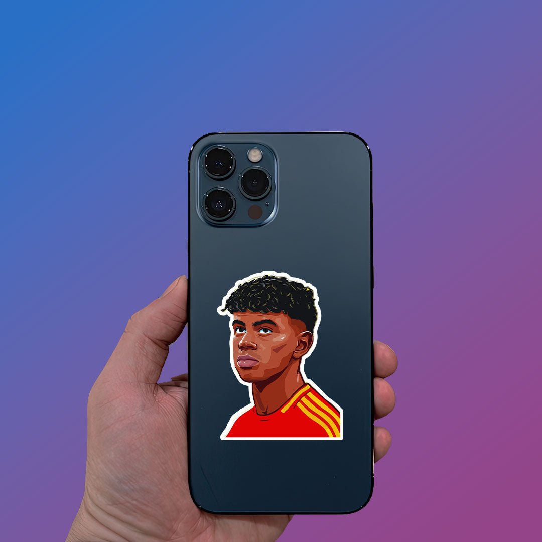 LAMINE YAMAL STICKER - 2 - stickyfunk premium stickers