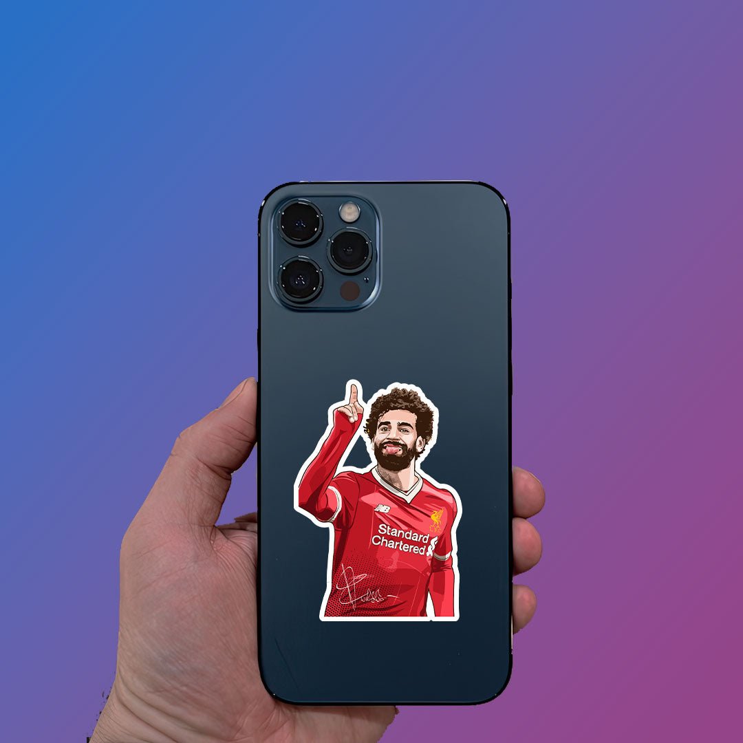 Mohamed Salah STICKER - stickyfunk premium stickers