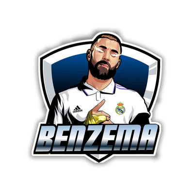 BENZEMA STICKER - 1