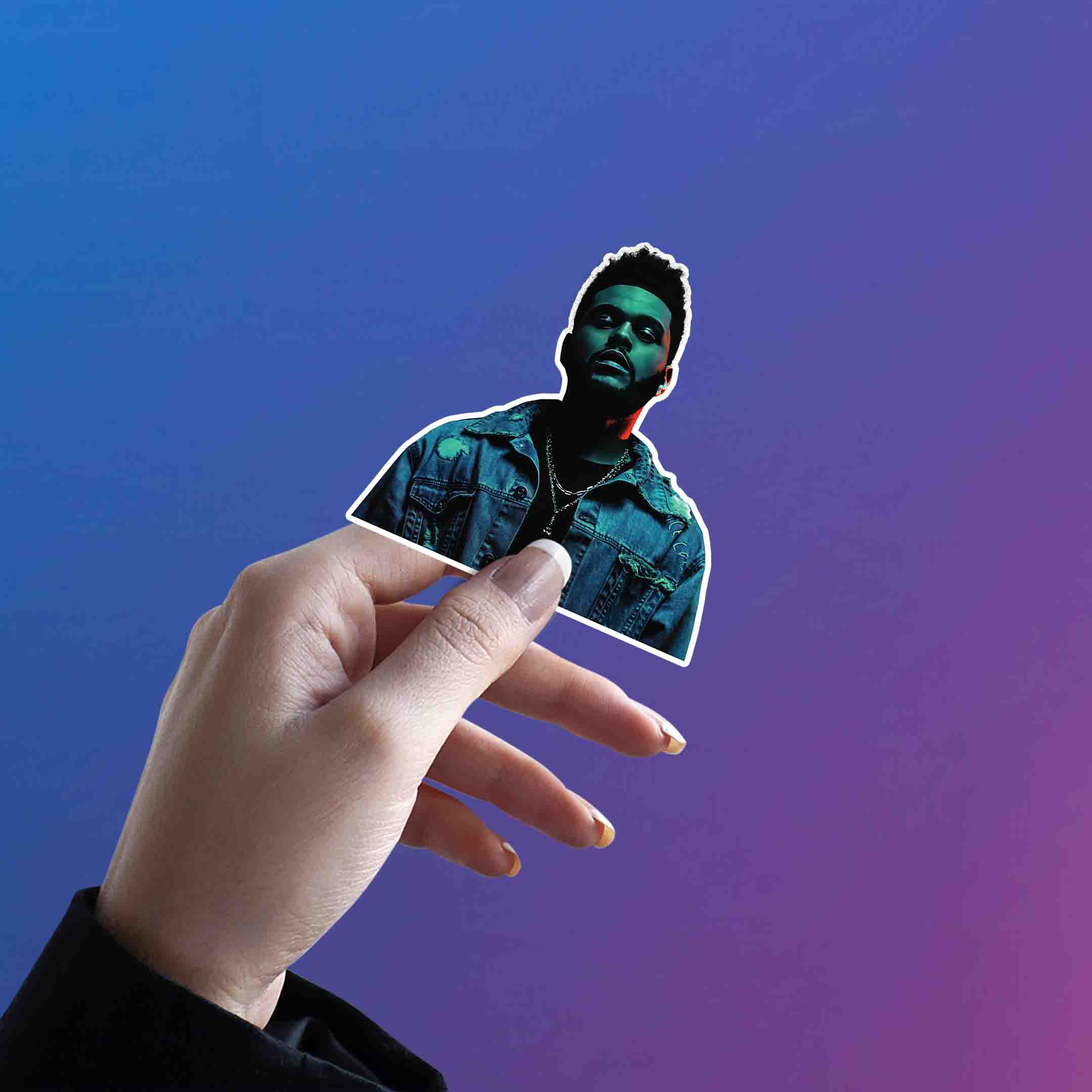 THE WEEKND - 3 - stickyfunk premium stickers