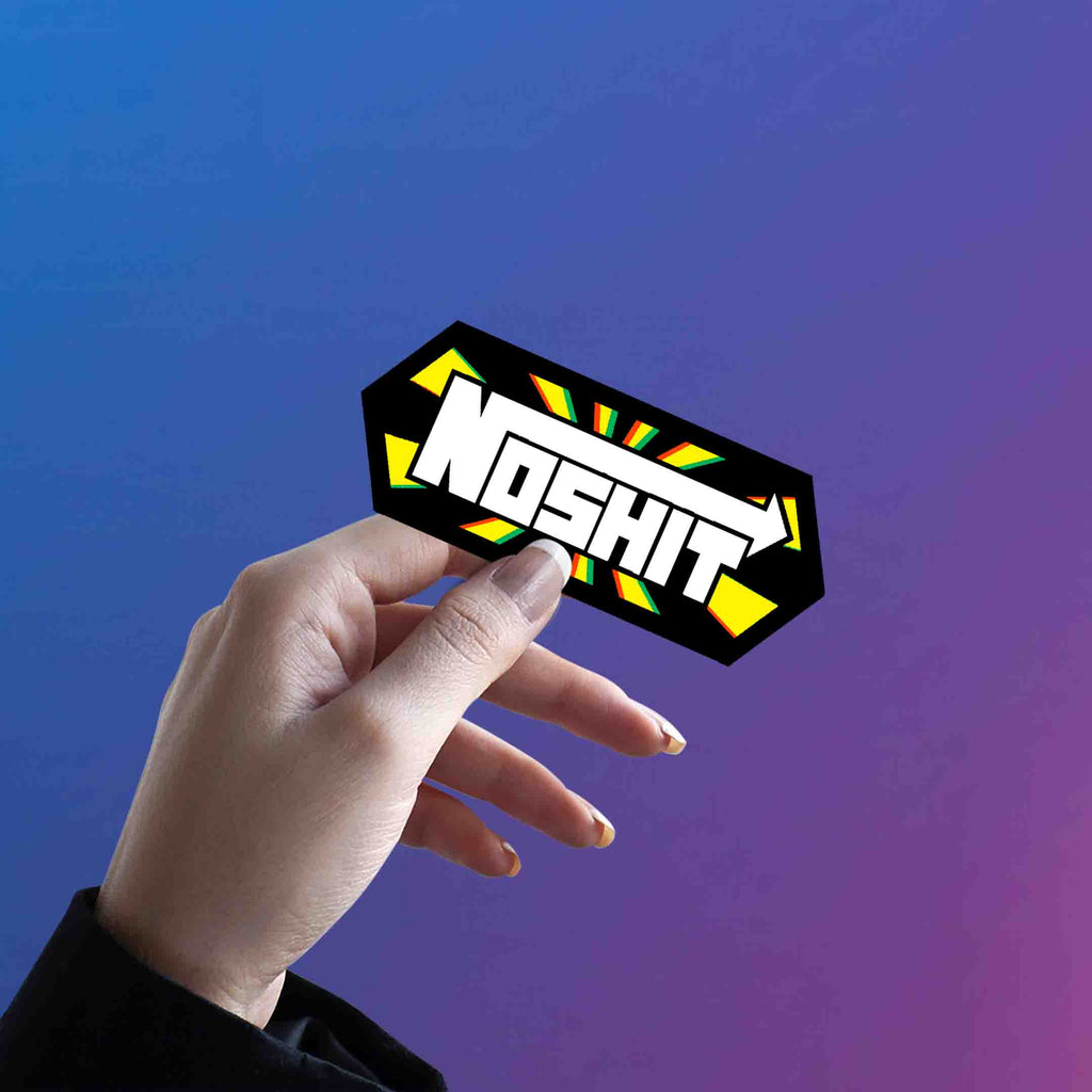 NOSHIT STICKER - stickyfunk premium stickers