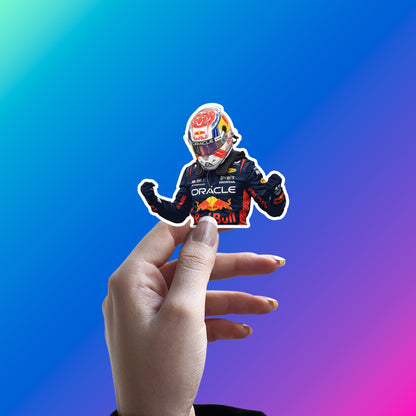 MAX VERSTAPPEN - HALO CELEBRATION STICKER
