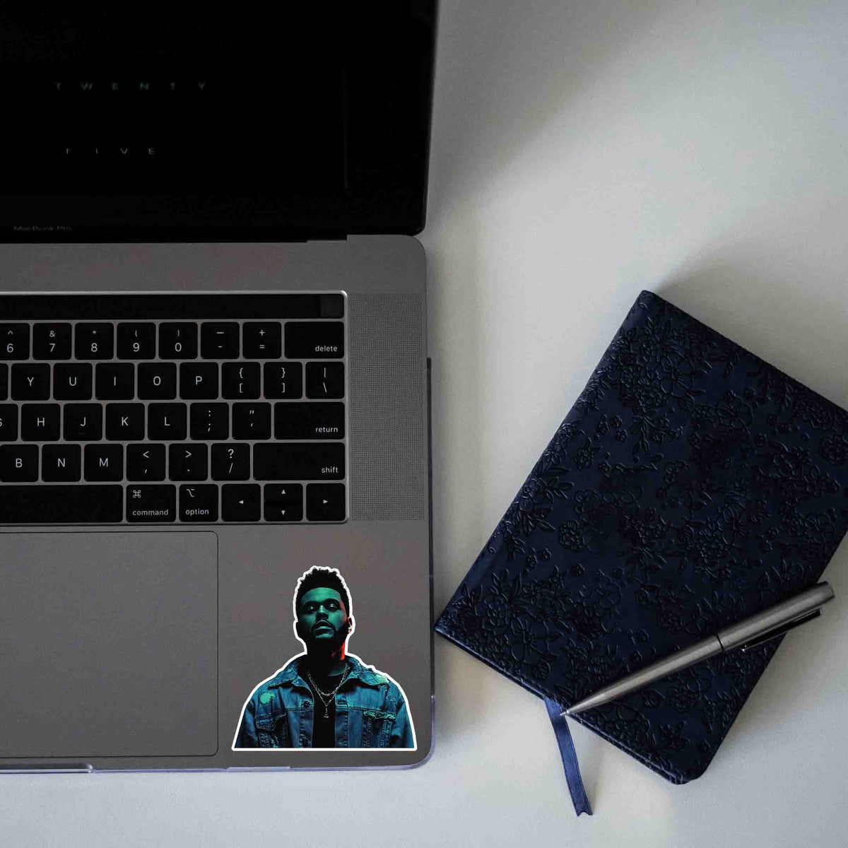 Denim Night Stroll – The Weeknd Sticker