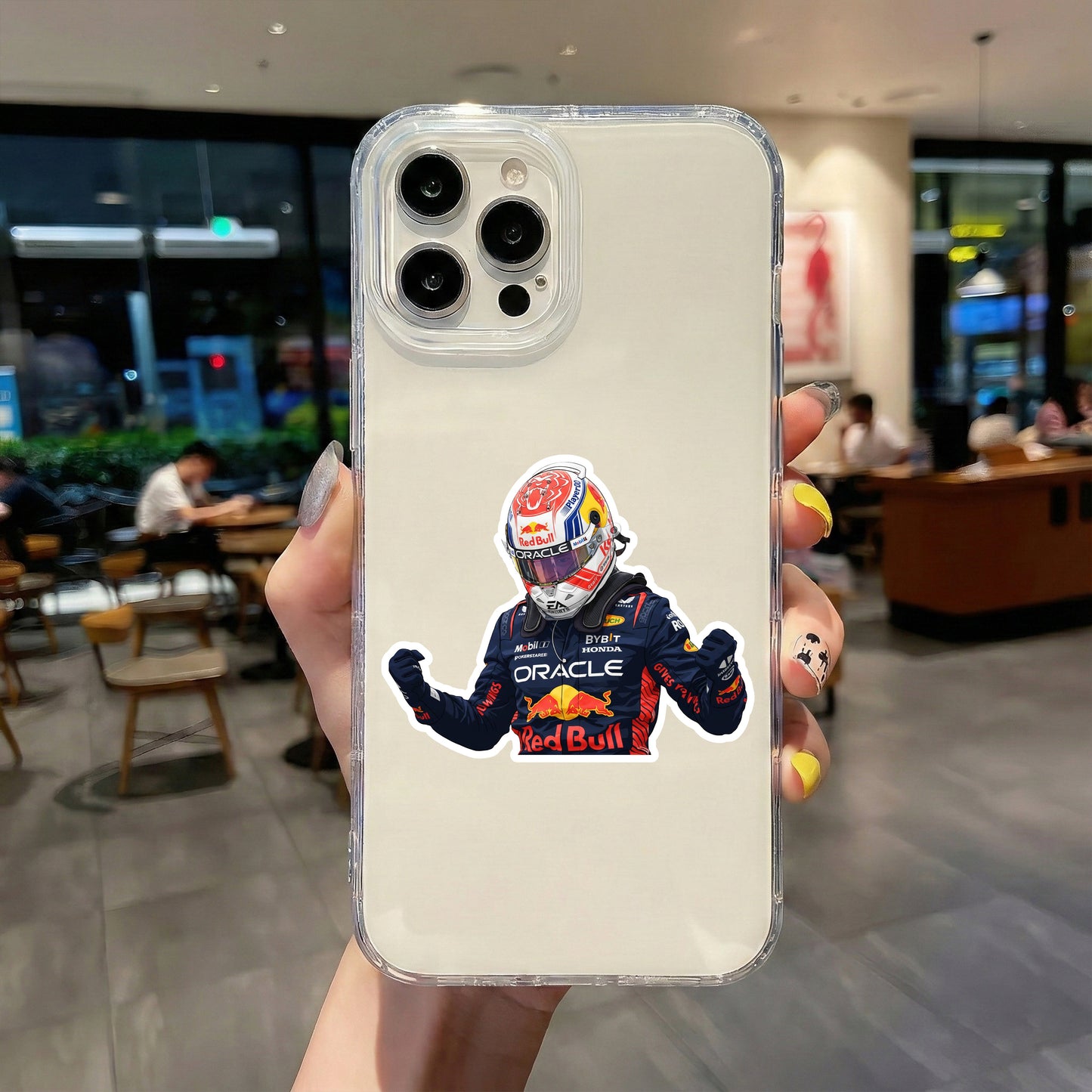 MAX VERSTAPPEN - HALO CELEBRATION STICKER