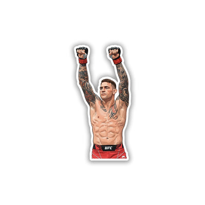 RISE OF THE DIAMOND - DUSTIN POIRIER STICKER