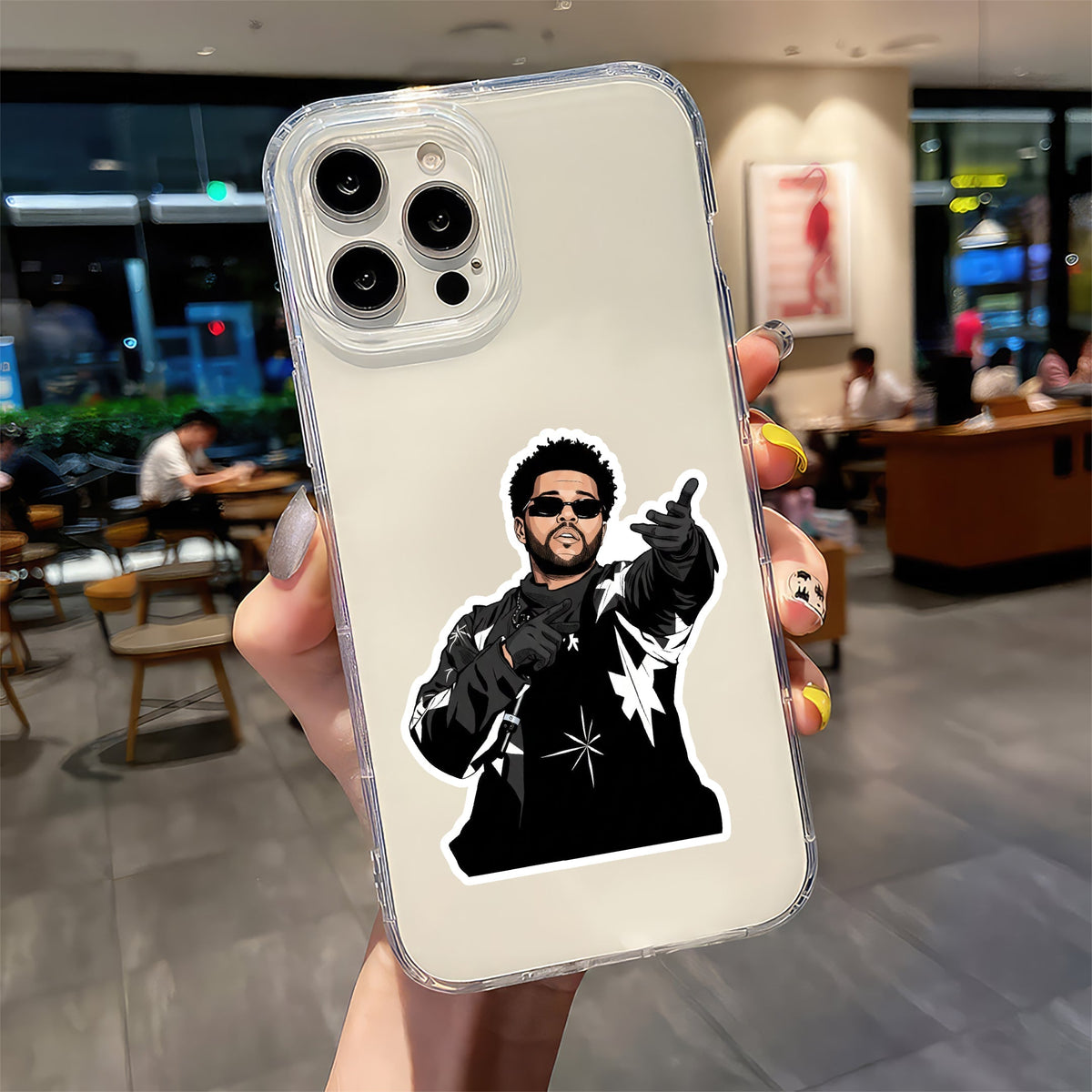 THE WEEKND - STARBOY ON STAGE STICKER