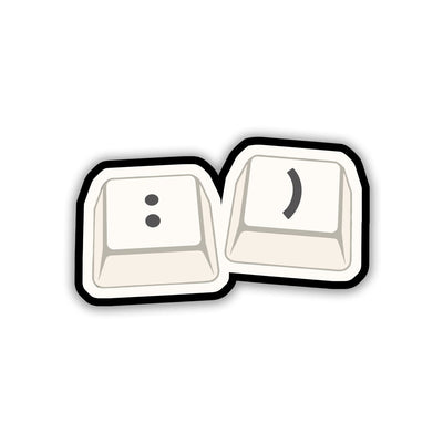 THE ROOT SMIRK STICKER