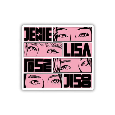 PINK EYES SQUAD - K-POP KI JAI HO STICKER
