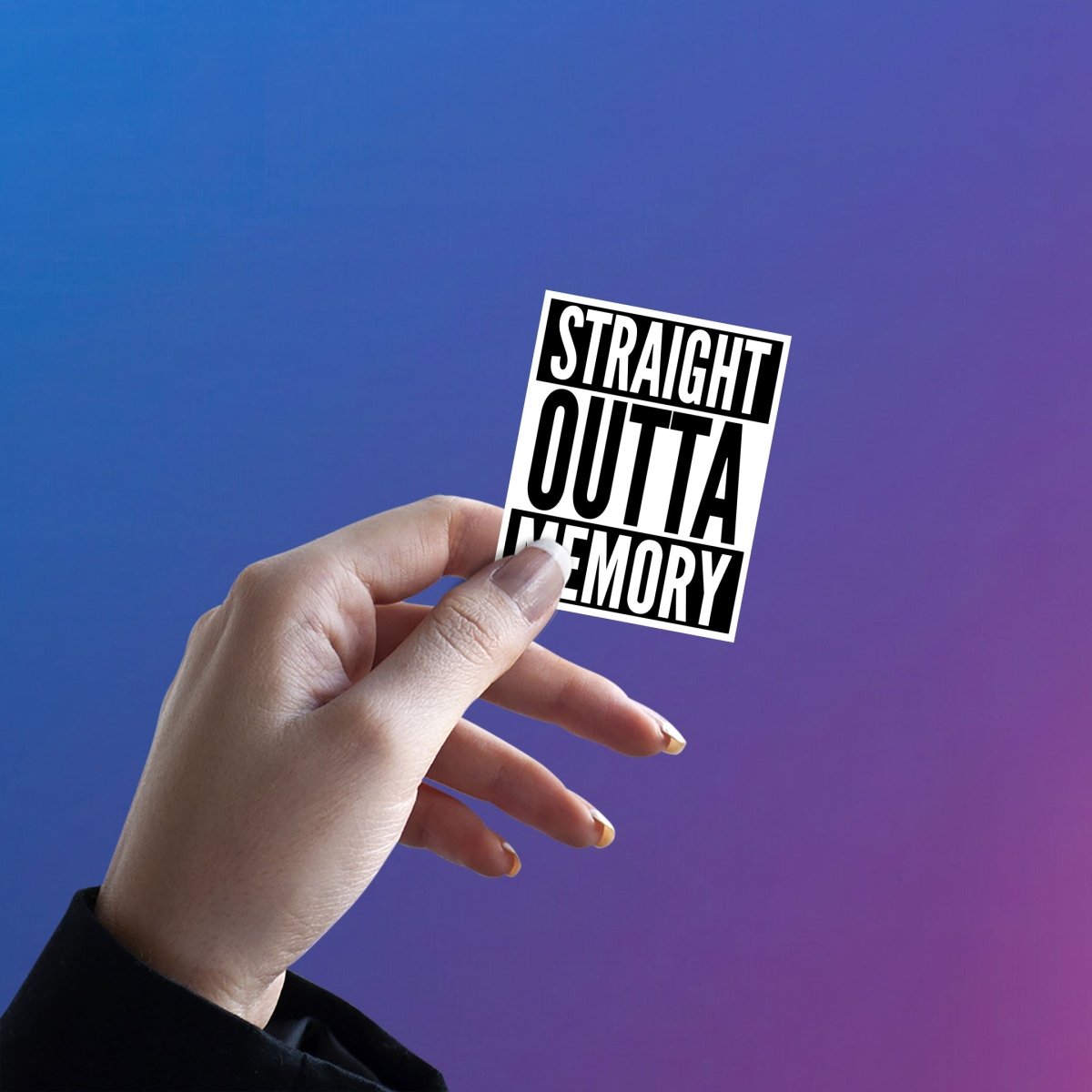 THE KERNEL PANIC PARODY STICKER