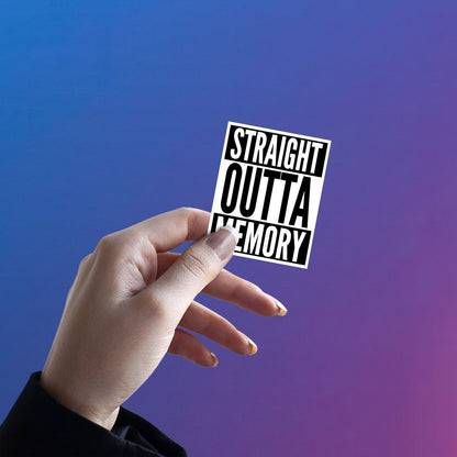 THE KERNEL PANIC PARODY STICKER - stickyfunk premium stickers