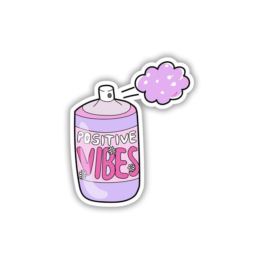 SPRAY & PRAY (POSITIVE VIBES) STICKER - stickyfunk premium stickers