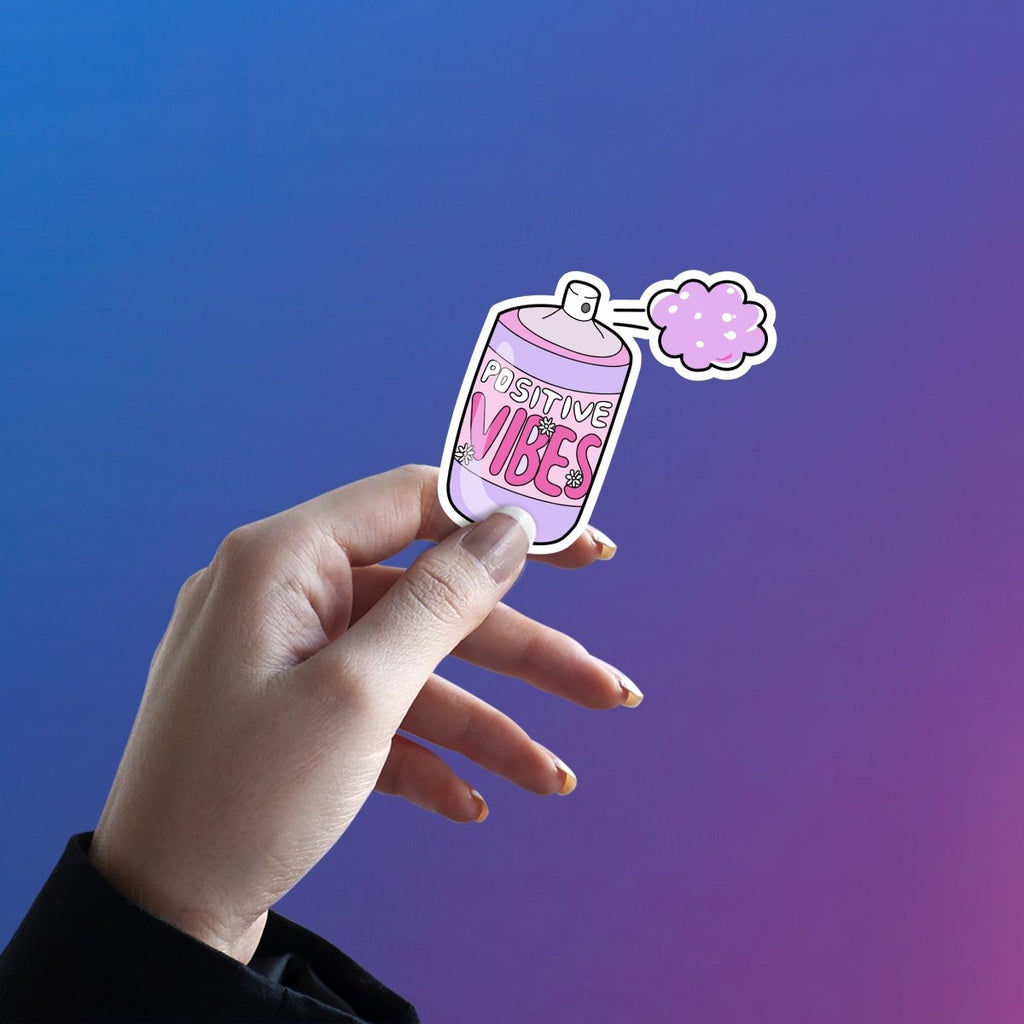 SPRAY & PRAY (POSITIVE VIBES) STICKER - stickyfunk premium stickers