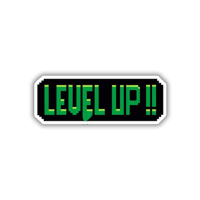 LEVEL UP BRO, BAS GAME HAI STICKER