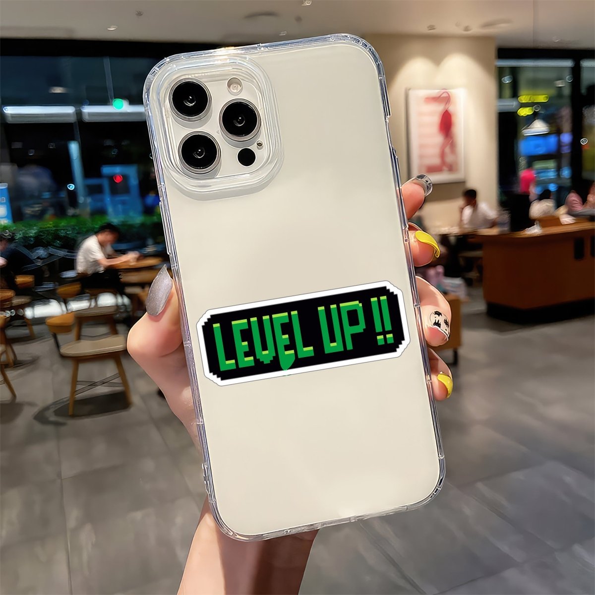 LEVEL UP BRO, BAS GAME HAI STICKER - stickyfunk premium stickers