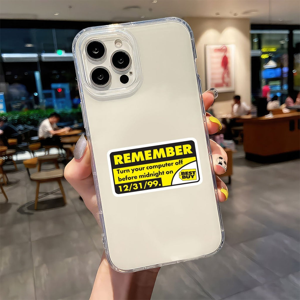 THE Y2K SURVIVOR BADGE STICKER - stickyfunk premium stickers