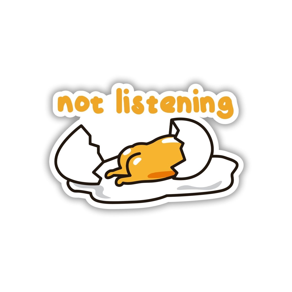 MENTALLY LOGGED OUT STICKER - stickyfunk premium stickers