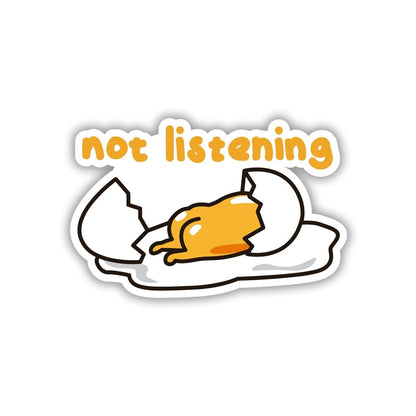 MENTALLY LOGGED OUT STICKER - stickyfunk premium stickers