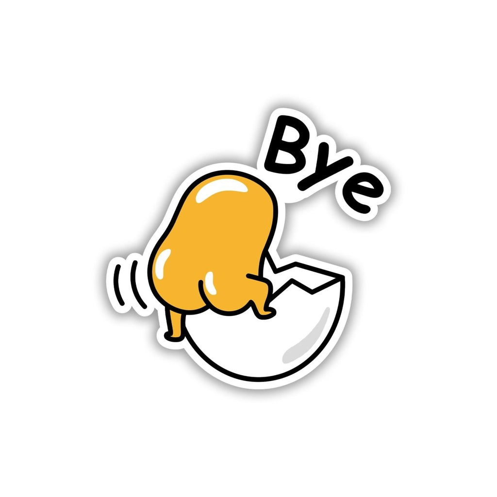 LEAVING BEFORE THE PLOT TWIST STICKER - stickyfunk premium stickers