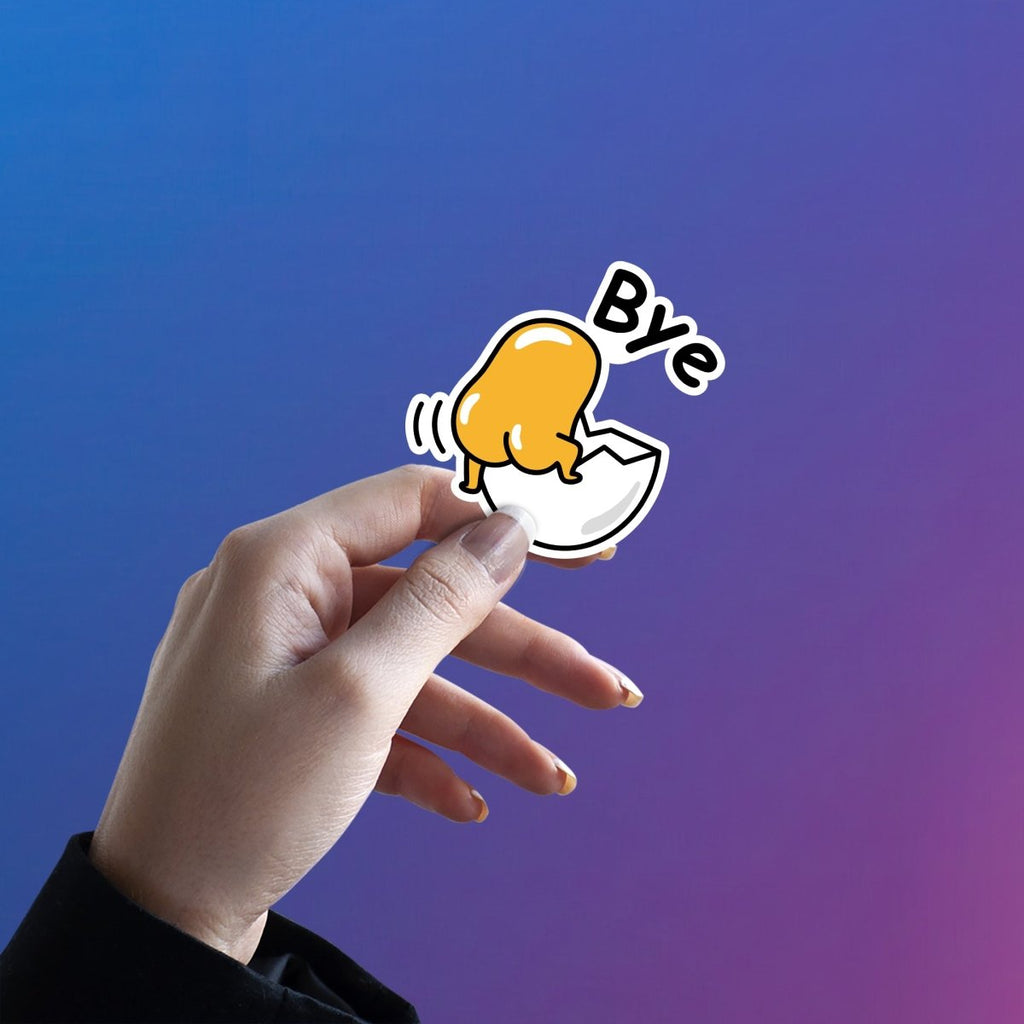 LEAVING BEFORE THE PLOT TWIST STICKER - stickyfunk premium stickers