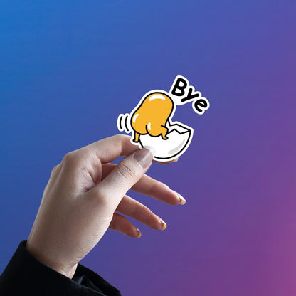 LEAVING BEFORE THE PLOT TWIST STICKER - stickyfunk premium stickers