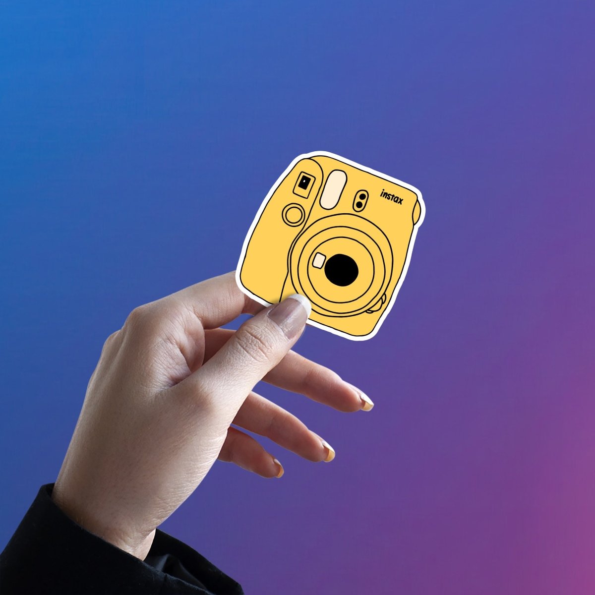 ONLY TAKES PICTURES, NEVER CALLS STICKER - stickyfunk premium stickers