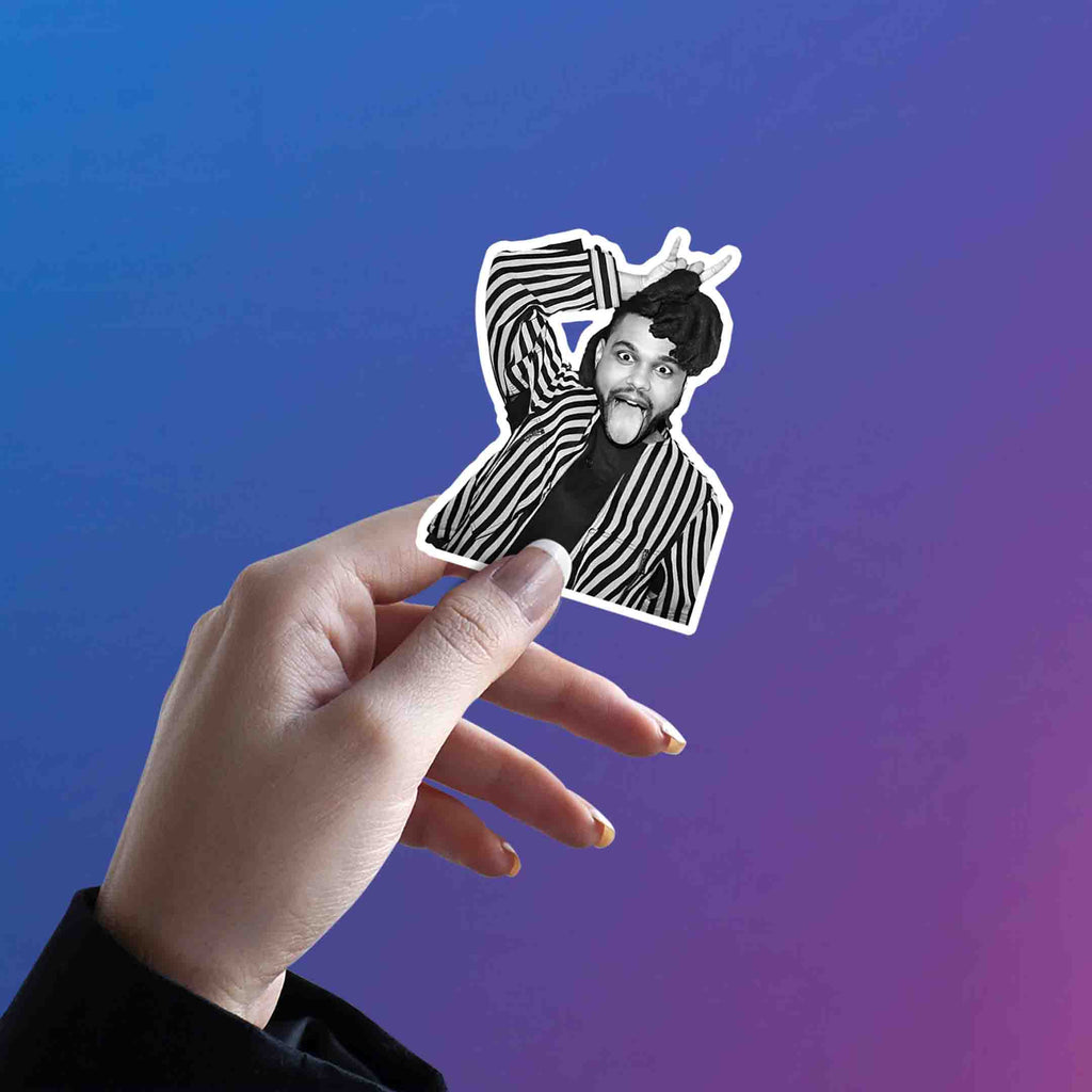 THE WEEKND - 4 - stickyfunk premium stickers