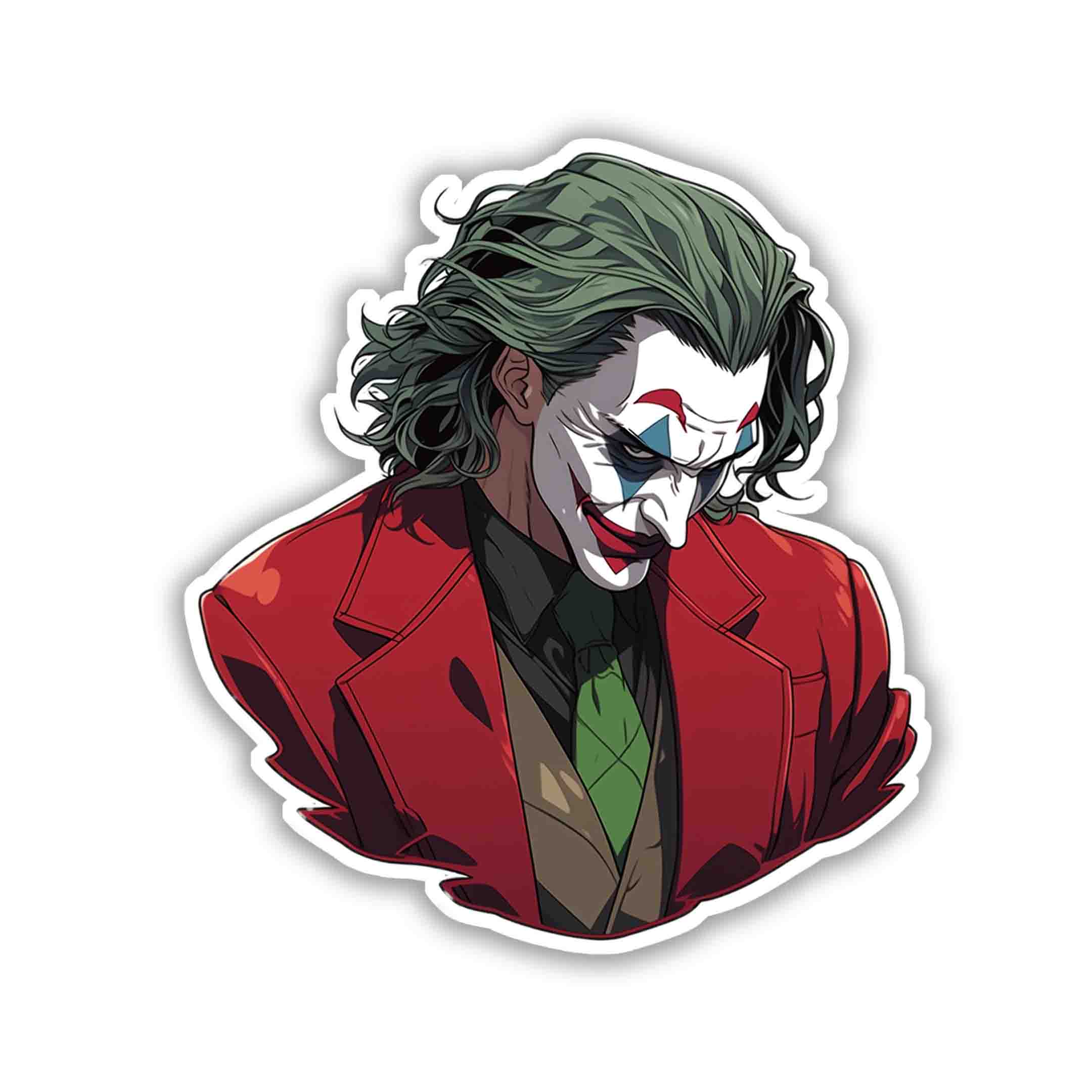 DC JOAQUIN PHOENIX JOKER STICKER - stickyfunk premium stickers
