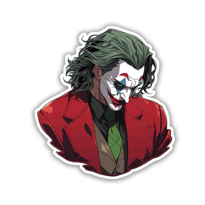 DC JOAQUIN PHOENIX JOKER STICKER