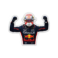 MAX VERSTAPPEN - TITAN OF THE TRACK STICKER