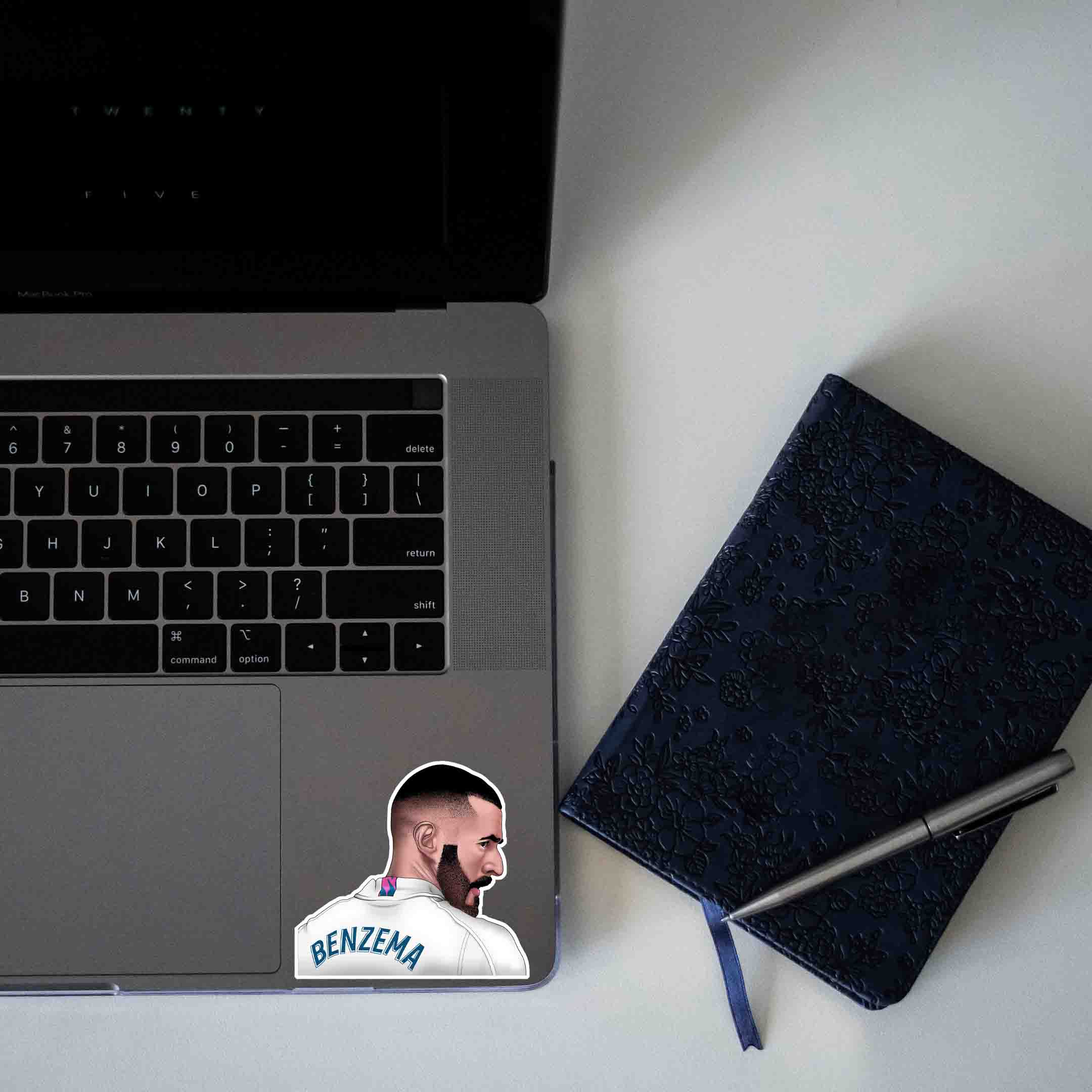 BENZEMA STICKER - 2 - stickyfunk premium stickers