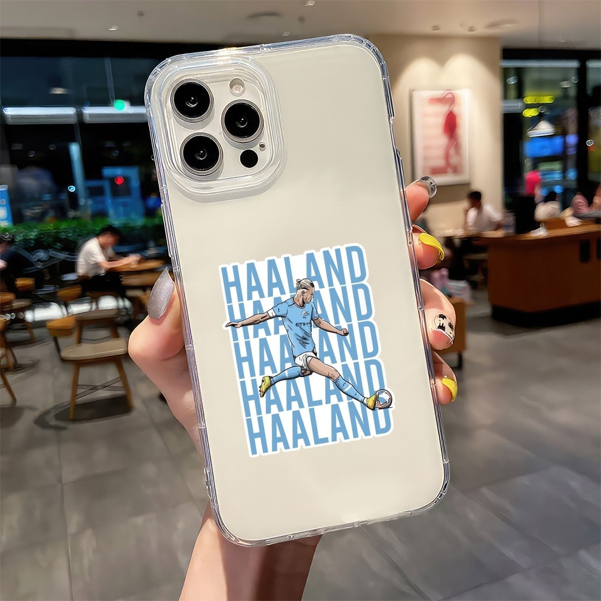 ERLING HAALAND | MANCITY STICKER - 2 - stickyfunk premium stickers